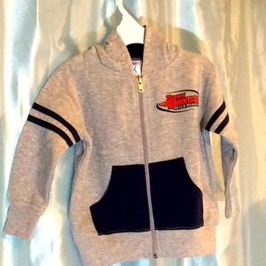 Infant Fleece zip hoody with front pockets, NWT